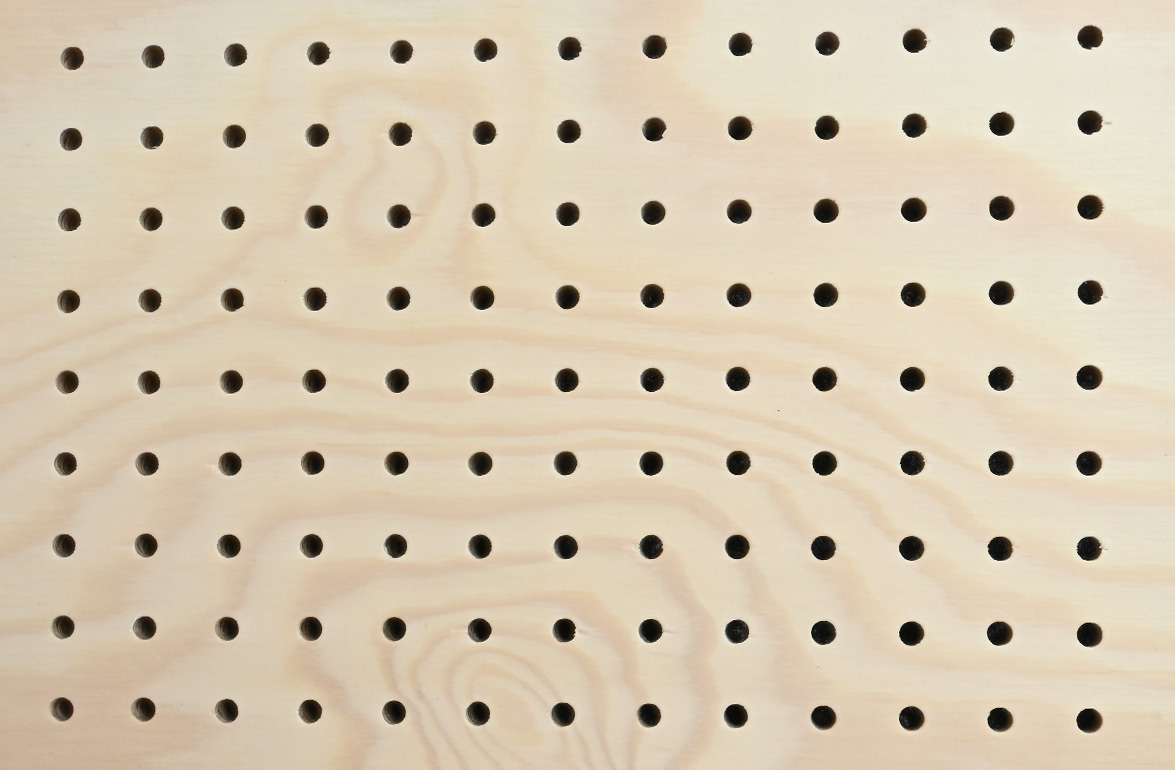 Keflico Design Panel SONO, Farvet skrællet fyr, 100% PEFC